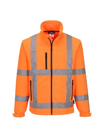 RWS Hi-Vis Softshell Jacket 3L, 4XL, R, Orange