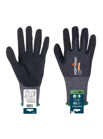 SG Grip 15 Nitril-Handschuh (Einzelhandel), L, R, Grau/Schwarz