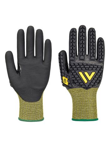 Impact E18 Antistatischer ESD-Handschuh aus Nitril, L, R, Schwarz