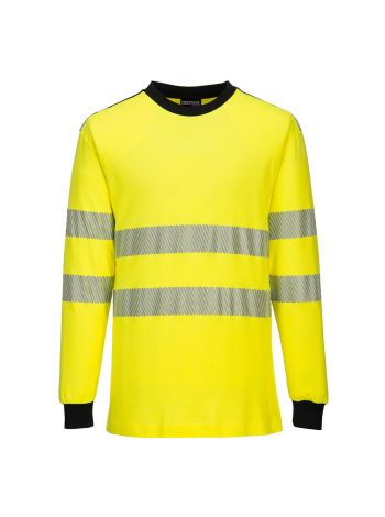 PW3 FR Modaflame Hi-Vis Coverall, L, R, Gelb/Schwarz
