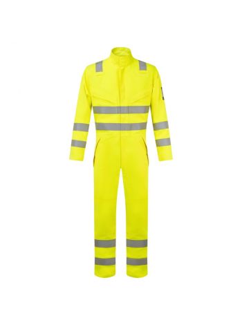 Modaflame Work Hi-Vis Multi-Norm FR Overall, L, R, Gelb