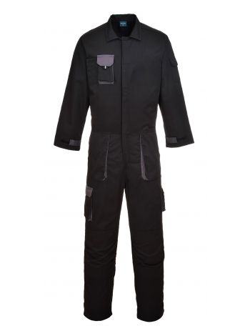 Portwest Texo Kontrast Overall, L, R, Schwarz