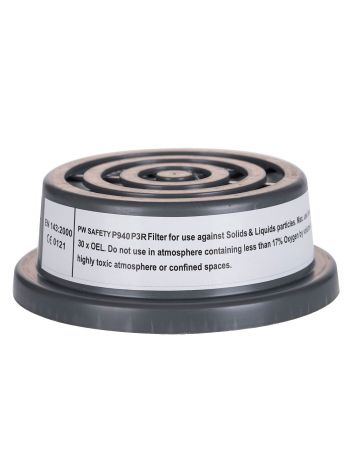 P3 Partikel Filter mit Schraubgewinde, , R, Grau