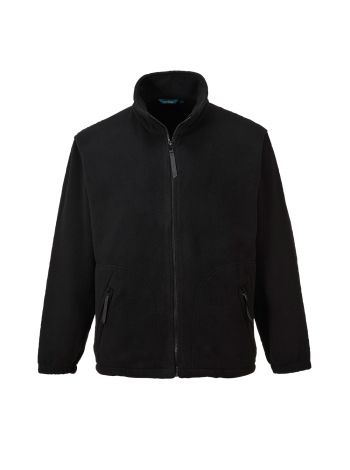 Argyll warme Fleecejacke, 4XL, R, Schwarz