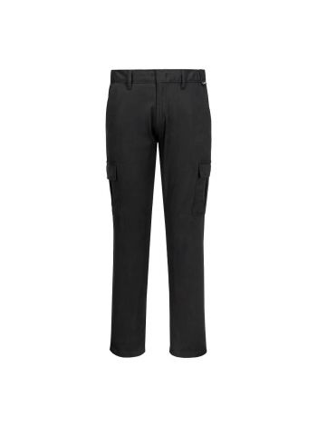 WX2 ECO Stretch Slim Bundhose, 28, R, Schwarz
