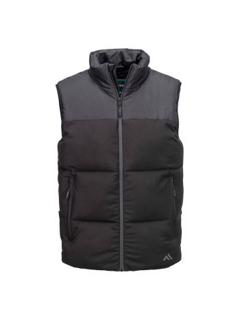 KX3 Isolierende Stepp- Winterweste, L, R, Schwarz