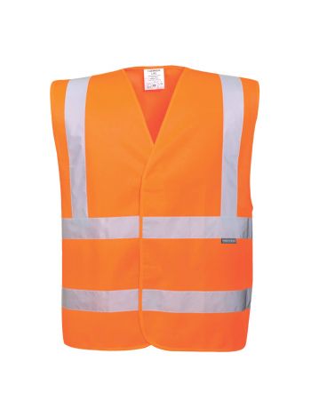 Eco Warnschutz Weste (10er Pack), 4X/5X, R, Orange