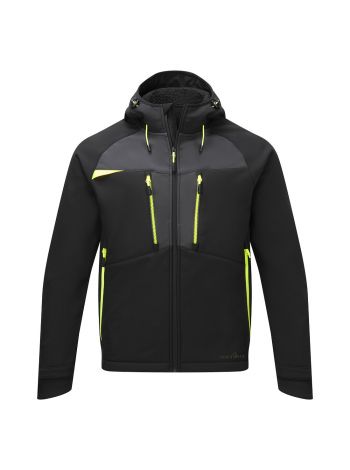 DX4 Winter Softshelljacke (3L), 4XL, R, Schwarz