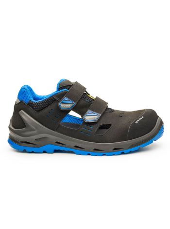 I-Bit Sandal S1P ESD SRC, 35, B, Black/Blue