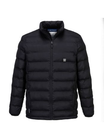 ULTRASONIC beheizte Tunnel Jacke, L, R, Schwarz