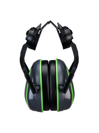 HV Extreme Kapselgehörschutz Clip-On medium metallfrei, , , Grau/Grün