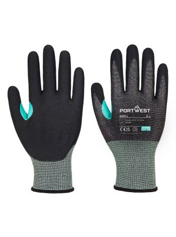 CS Cut E18 Nitril, L, R, Schwarz