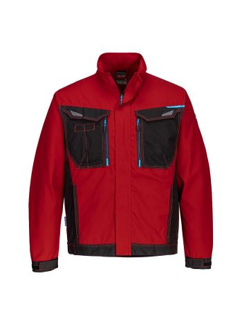 WX3 Arbeitsjacke, L, R, Tiefrot