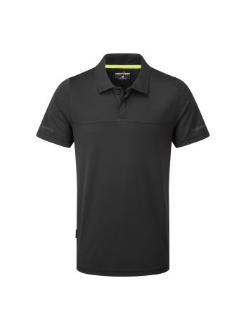 EV4 Leichtes Poloshirt S/S, 4XL, R, Schwarz