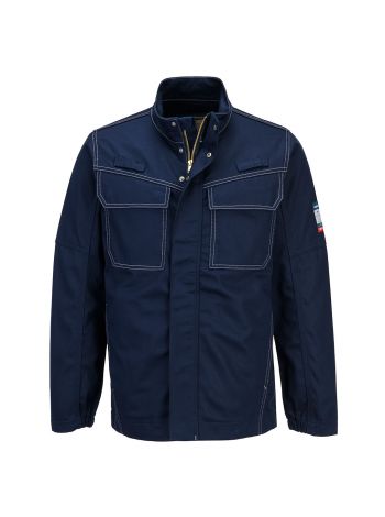 Bizflame Work FR Jacket, 4XL, R, Marine