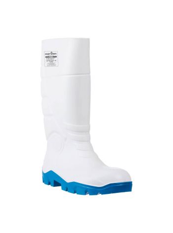 PU Lebensmittelstiefel S4 CI FO , 36, R, Weiss