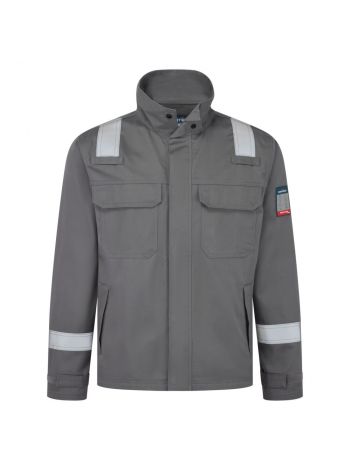 Bizflame Work+ FR Jacke, L, R, Grau