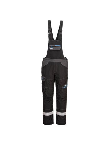 WX3 FR Modaflame Latzhose, L, R, Schwarz