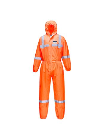 Antistatik VisTex Chemikalien SMS Overall, L, R, Orange