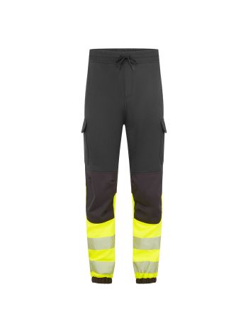PW3 Modaflame Hi-Vis FR Jogger Klasse 1, L, , Schwarz/Gelb