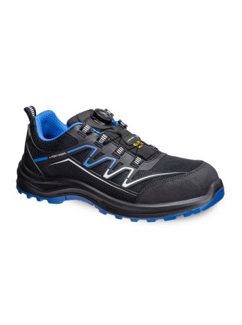 Verbundwerkstoff KPU und Mesh Trainer S1PS ESD SR FO, 37, B, Schwarz/Blau