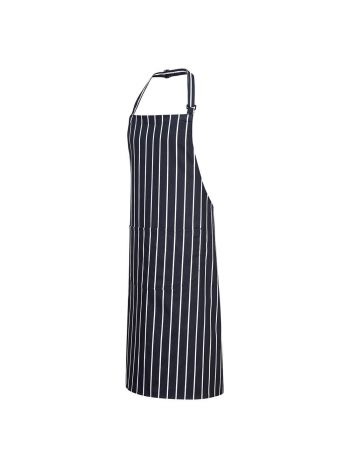 Metzger-Schürze mit Tasche, , R, Marine