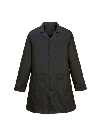 Antistatik ESD Kittel, 4XL, R, Schwarz