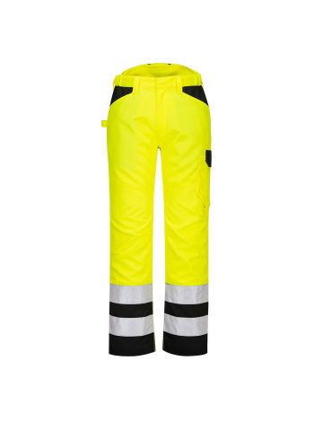 PW2 Warnschutz Service-Bundhose, 42, R, Gelb/Schwarz