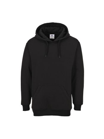 Kapuzensweatshirt, 4XL, R, Schwarz