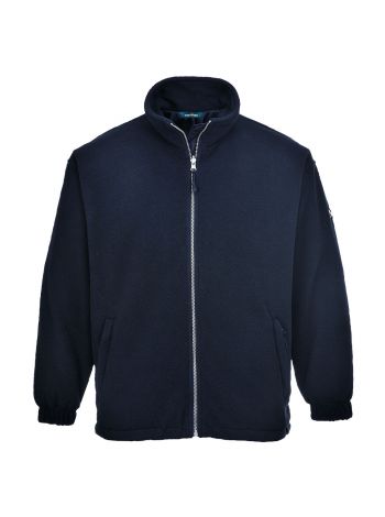 Winddichte Fleecejacke, L, R, Marine