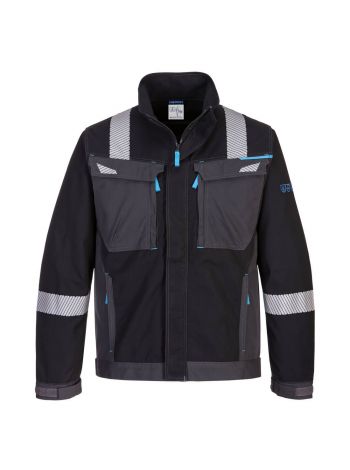 WX3 FR Modaflame Arbeitsjacke , L, R, Schwarz