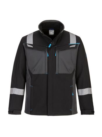WX3 FR Modaflame Softshell, L, R, Schwarz